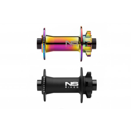 NS HUBS FRONT ROTARY BOOST 110x15 DISC BLACK